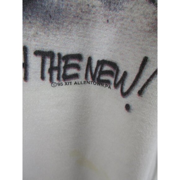 VINTAGE Jeff Gordon Shirt XL NASCAR Racing Fruit Of The Loom 90s Tee * - Picture 6 of 16